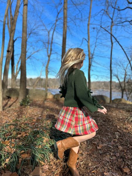 Jaycee Skirt in Autumn Plaid