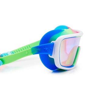 Bling20 Gadget Green Prismatic Swim Goggles