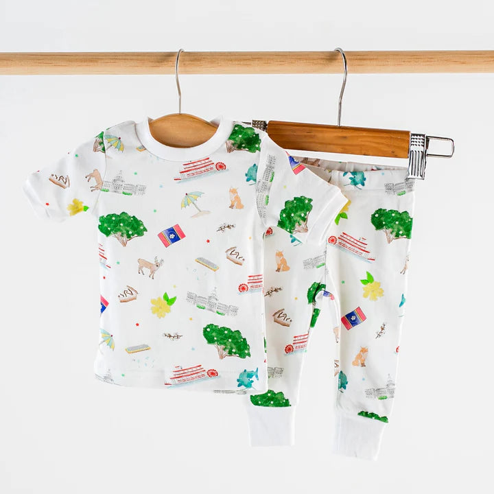 Mississippi Kids Organic Cotton Pajama Set