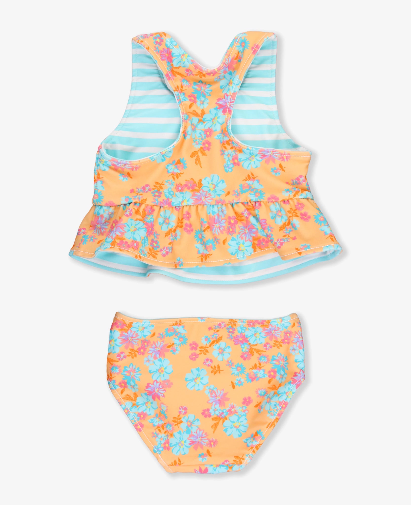 Reversible Peplum Tankini Vibrant Valley