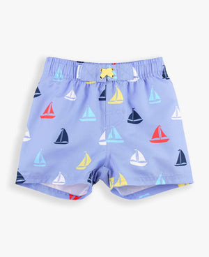 Boys RuggedButts Down by the Bay Swim Trunks