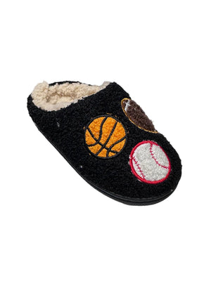 STRAUSS & RAMM LITTLE COZI SPORTS SLIPPERS