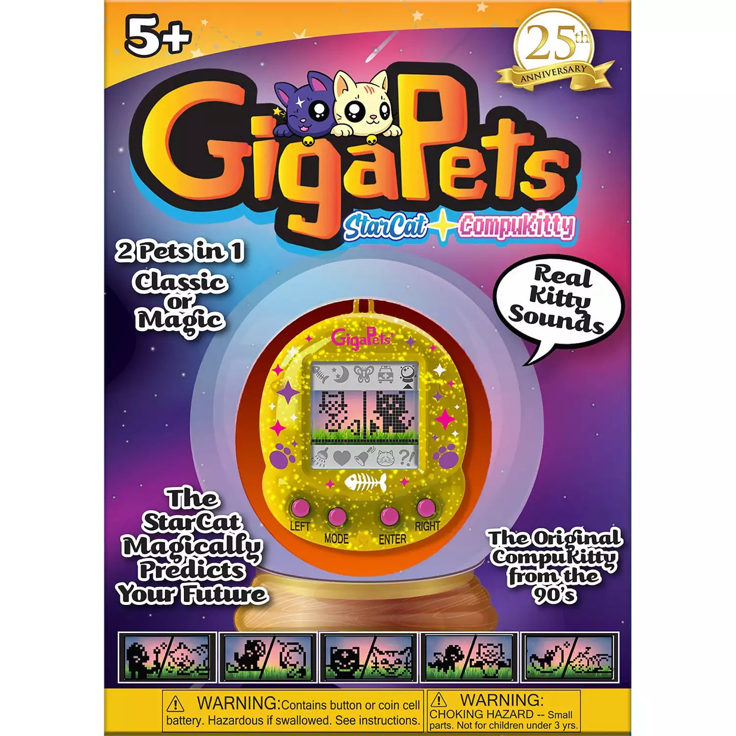 Top Secret Toys GigaPets: The 90’s GigaPets Reinvented, Virtual Interactive Pet Keychain