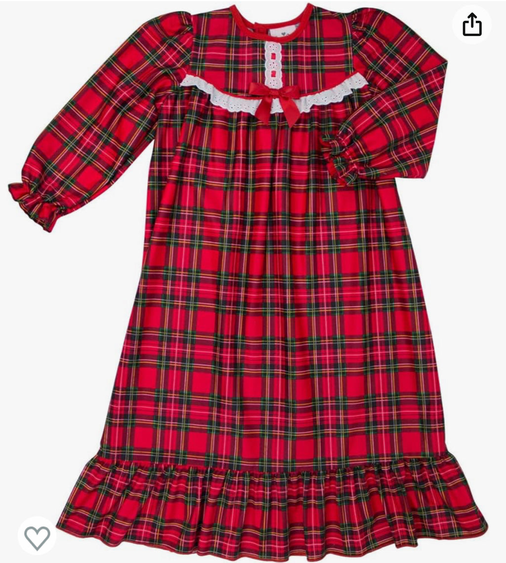 Laura Dare Plaid Gown