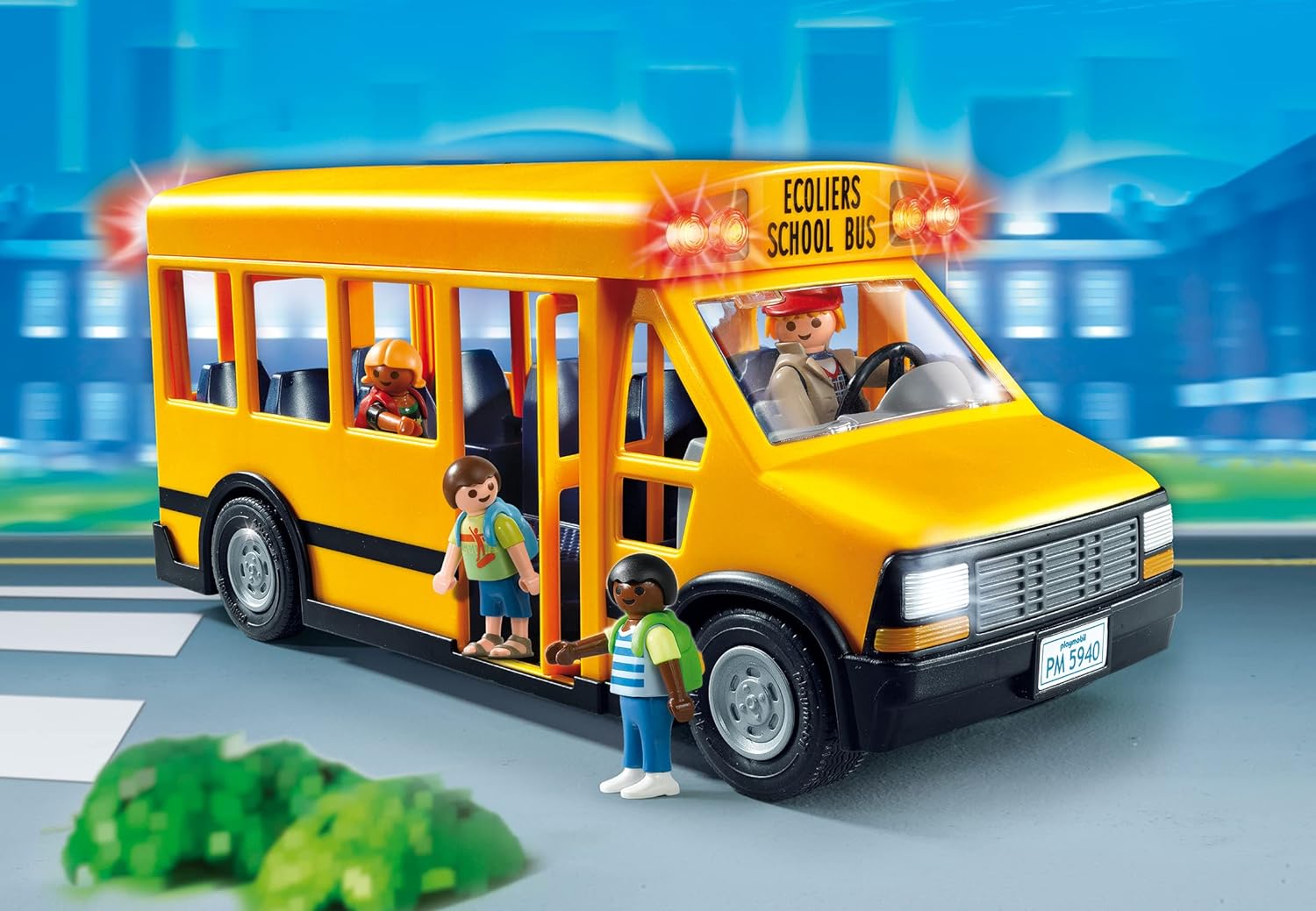Bus Playmobil City Life Toys R Us Playmobil 9117 School Bus Fun