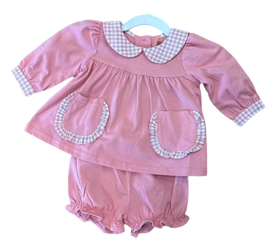 Millie Jay Rose Bloomer Set