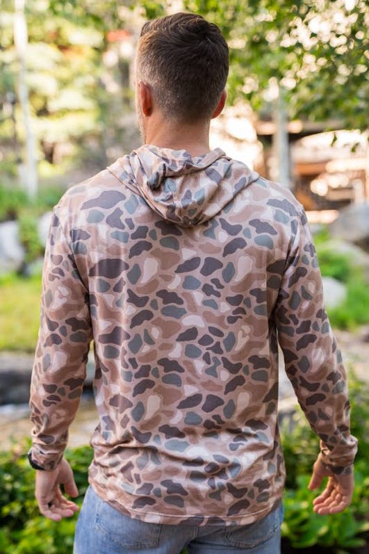 BURLEBO - Performance Hoodie - Pintail Camo