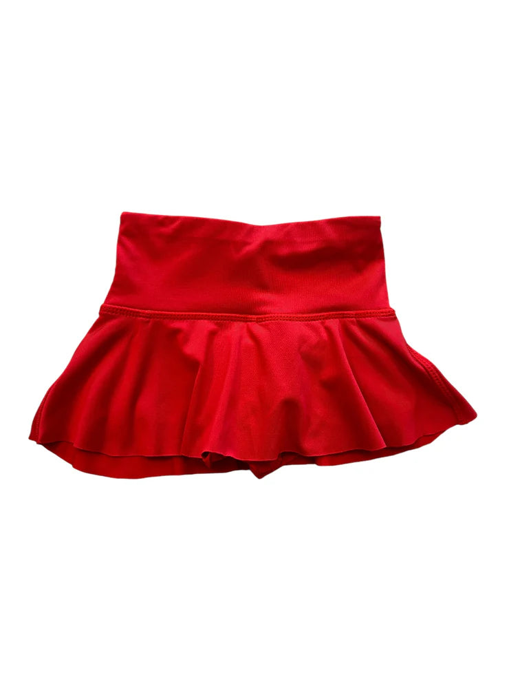 Honesty Red Skort