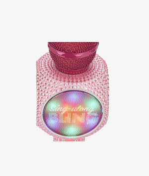 Wireless Express Sing-Along Bling Pink Bluetooth Karaoke Microphone