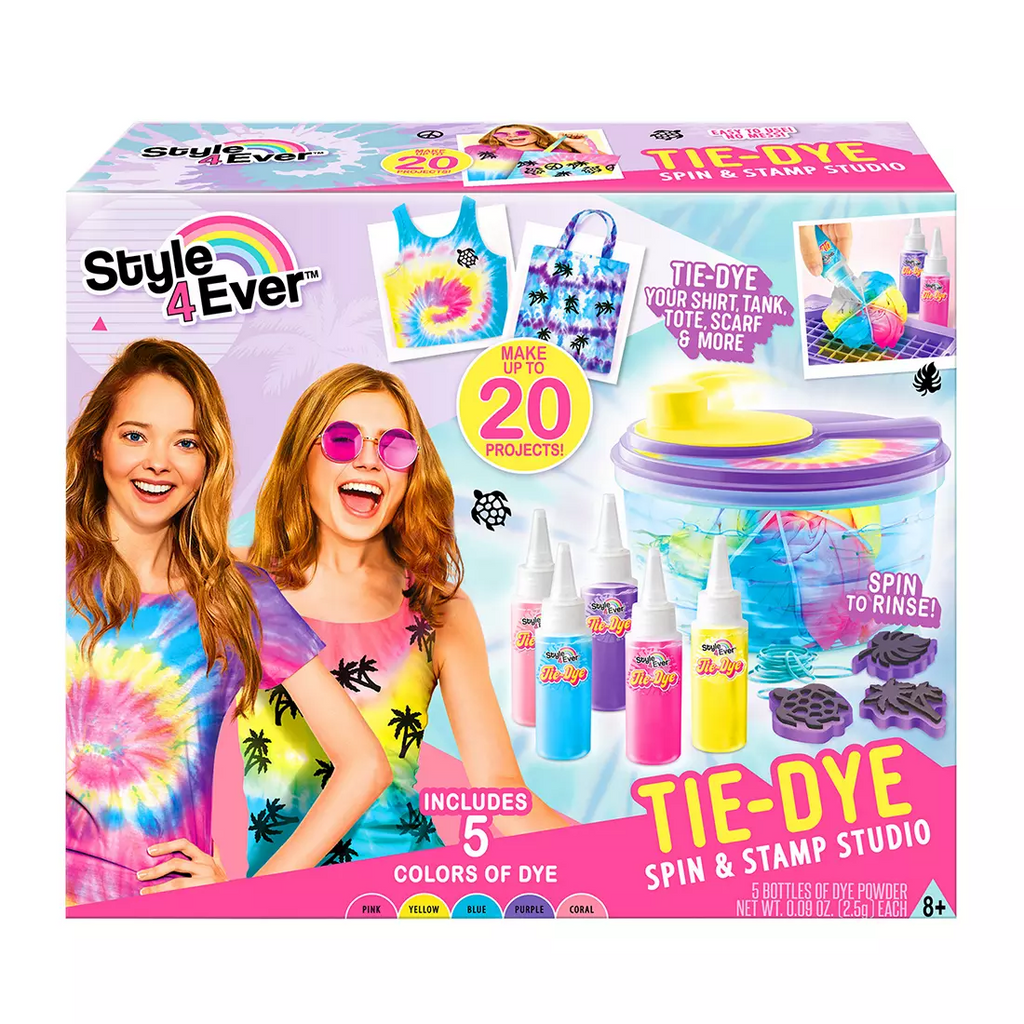 Style 4 Ever Tie-Dye Spin & Stamp Studio Exclusive Activity Playset