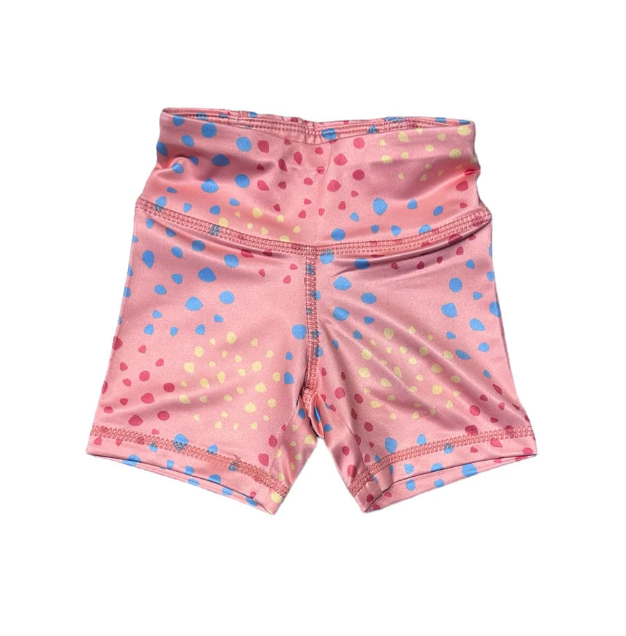 HONESTY CARTWHEEL SHORTS PEACH MULTI