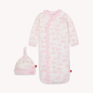 Disney | Magnetic Me sweeter than hunny magnetic cozy sleeper gown + hat set