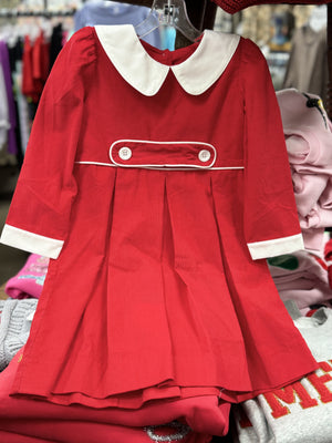 True Red Cord Dress