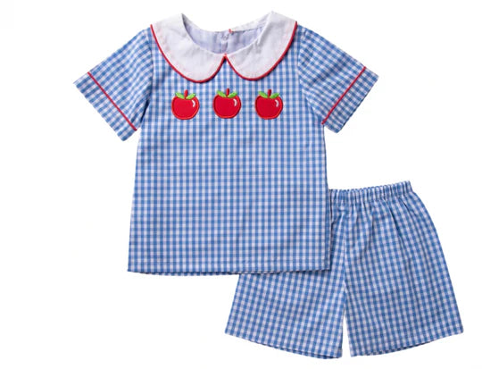 Apple Peter Pan Short Set