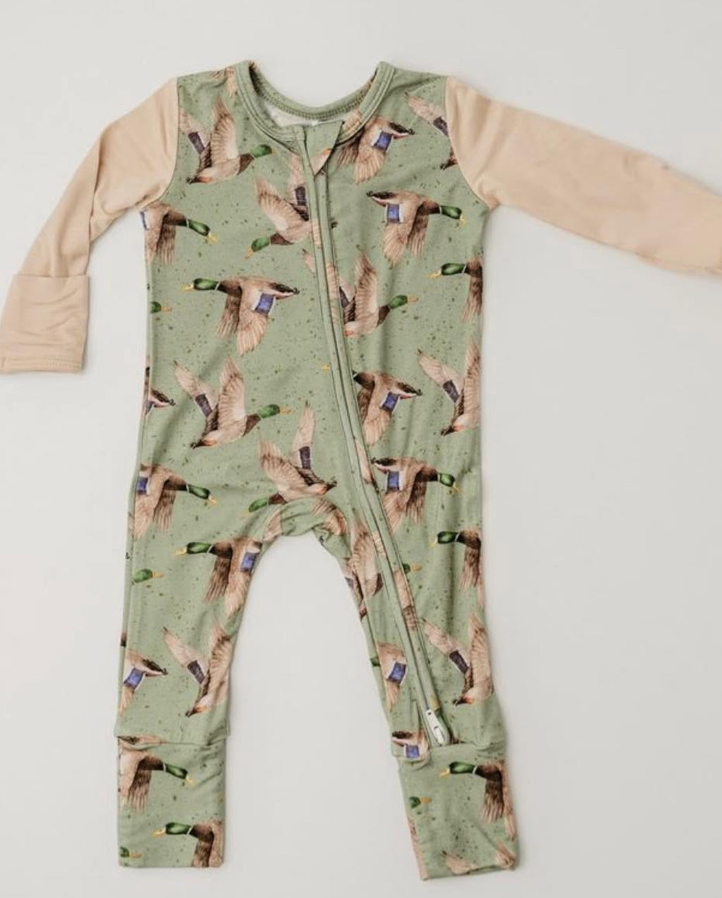 Rockin Royalty Mallard Convertible Footie/Romper