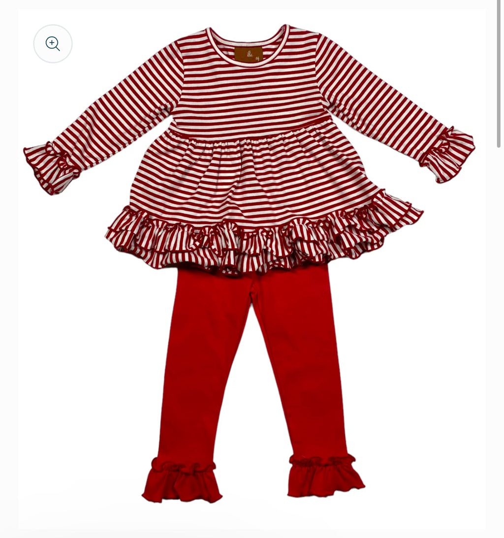 Millie Jay Mila Red Pant Set