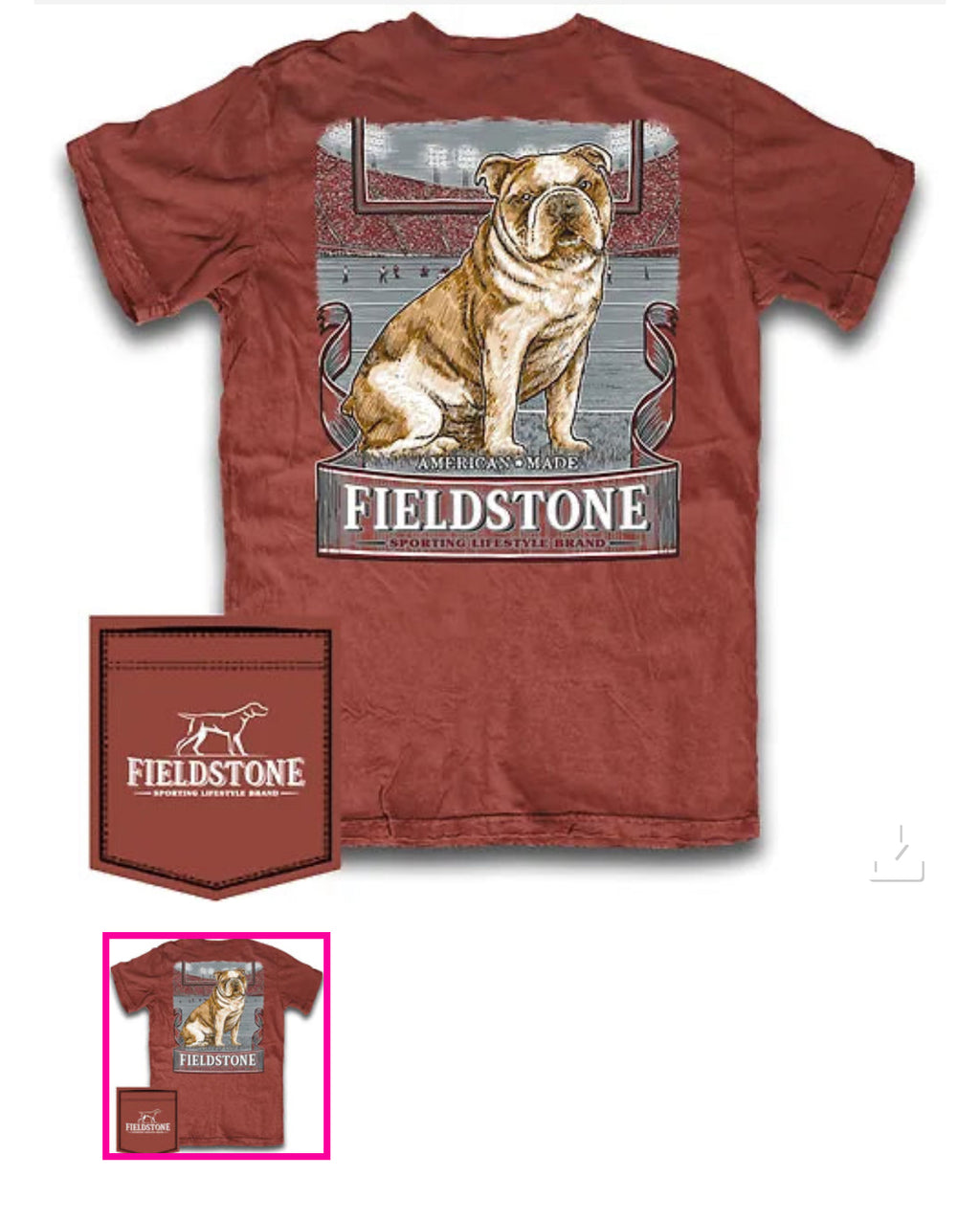 Fieldstone MSU Game Day Tee