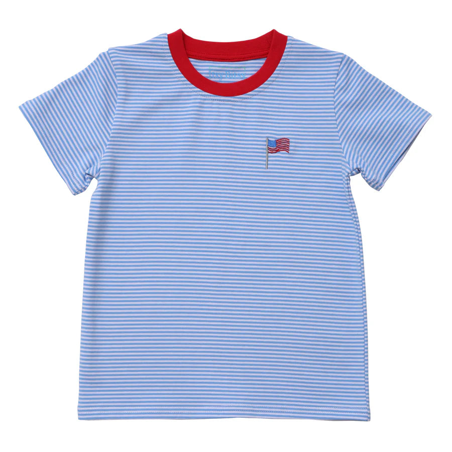 Itsy Bitsy  American Flag Shirt