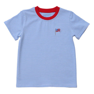 Itsy Bitsy  American Flag Shirt