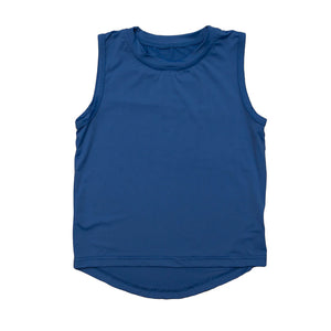 Belle Cher
Royal Blue Kid High Low Tank