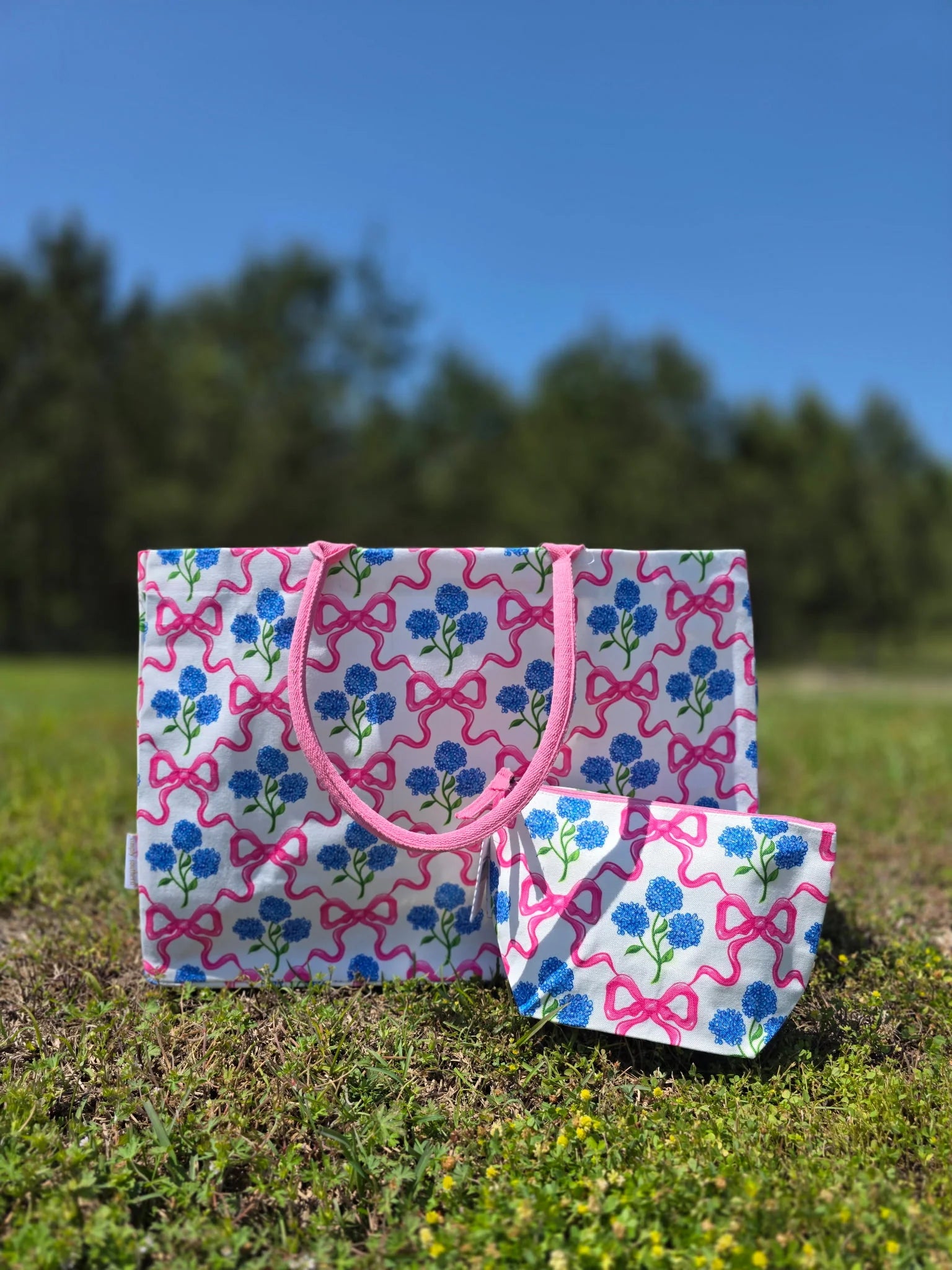 Seaside Ribbon Pouch
