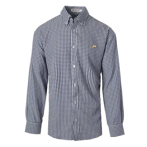 L/S Braxton Button Down (R455)Navy