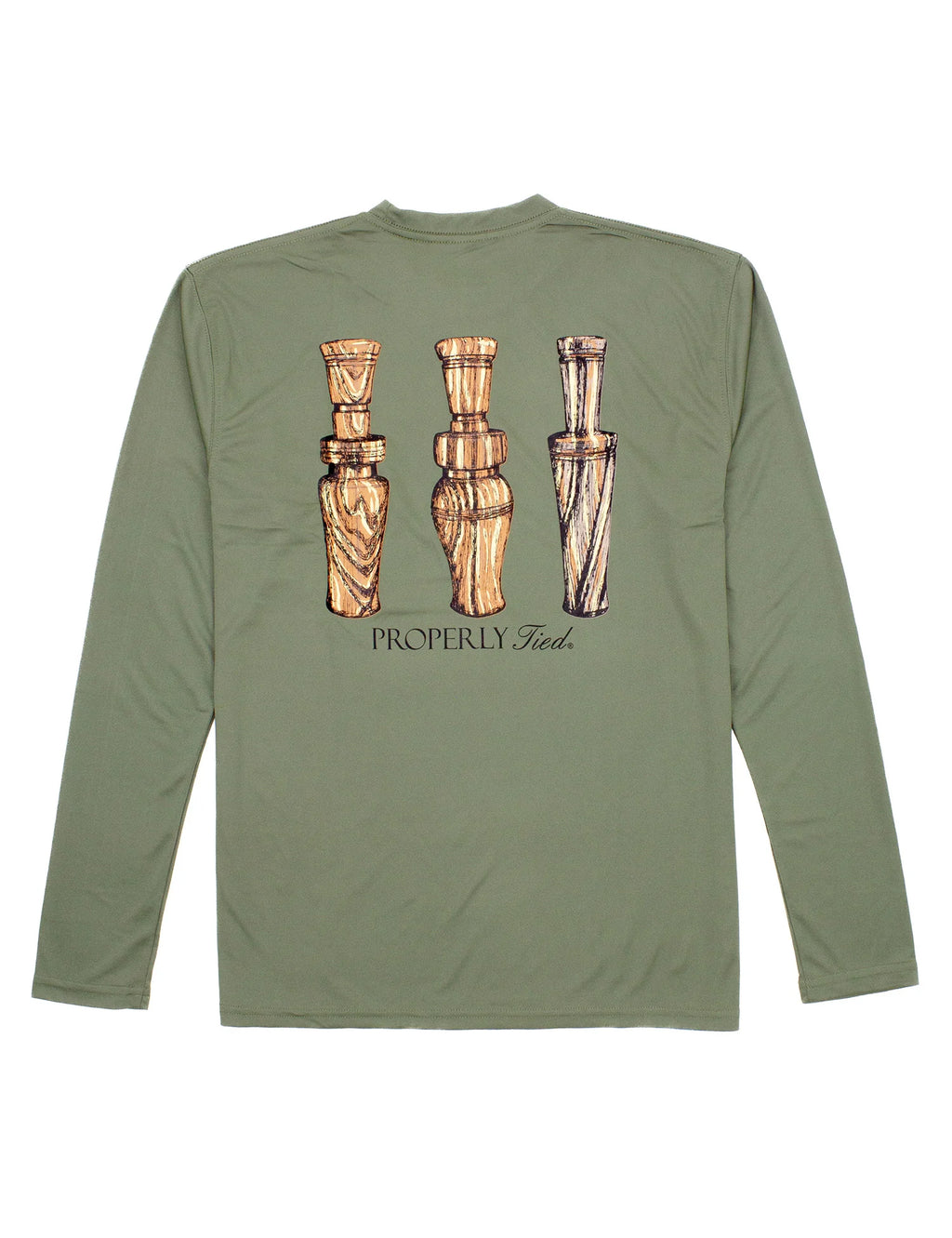 Boys Performance Tee LS Duck Calls