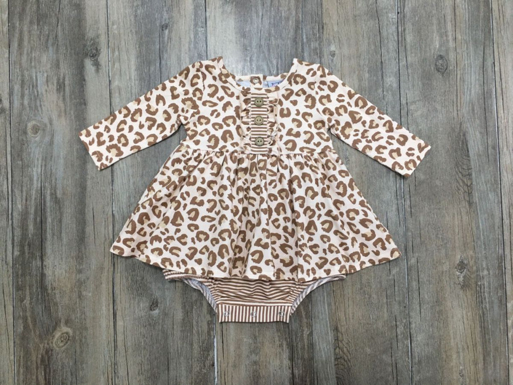 Butterknit Leopard Baby Dress