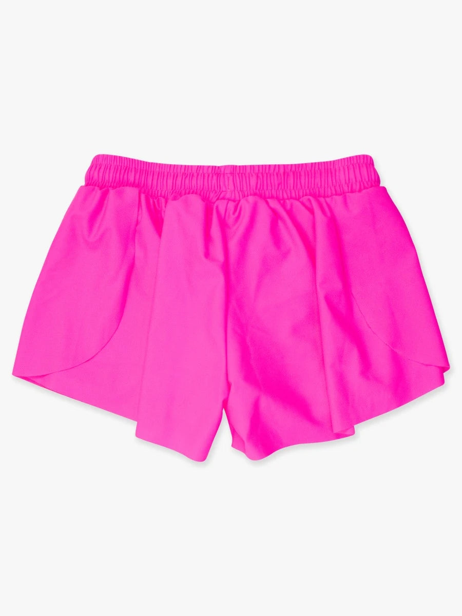 Active Butterfly Shorts Neon Magenta