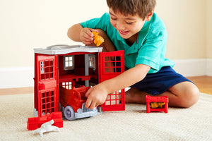 Green Toys Fire Station Playset