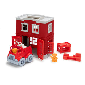 Green Toys Fire Station Playset