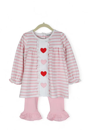 Heart Girls Pant Set