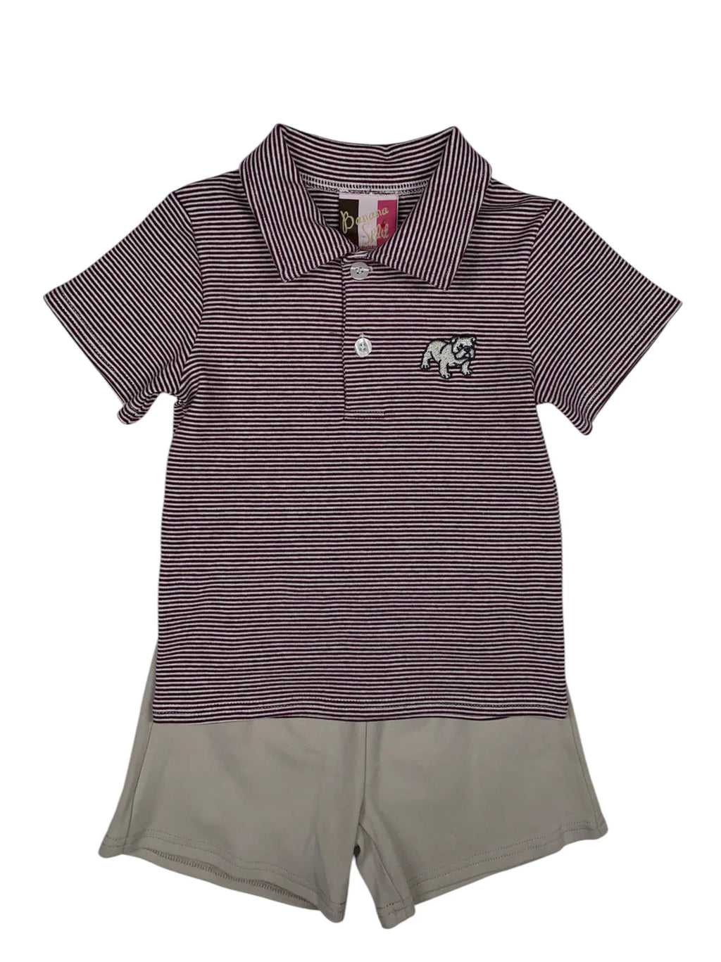 Banana Split Dawgs Boys Short Set