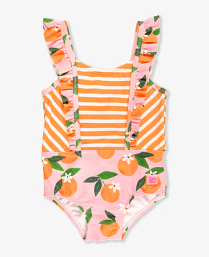 Pinafore One Piece Orange You