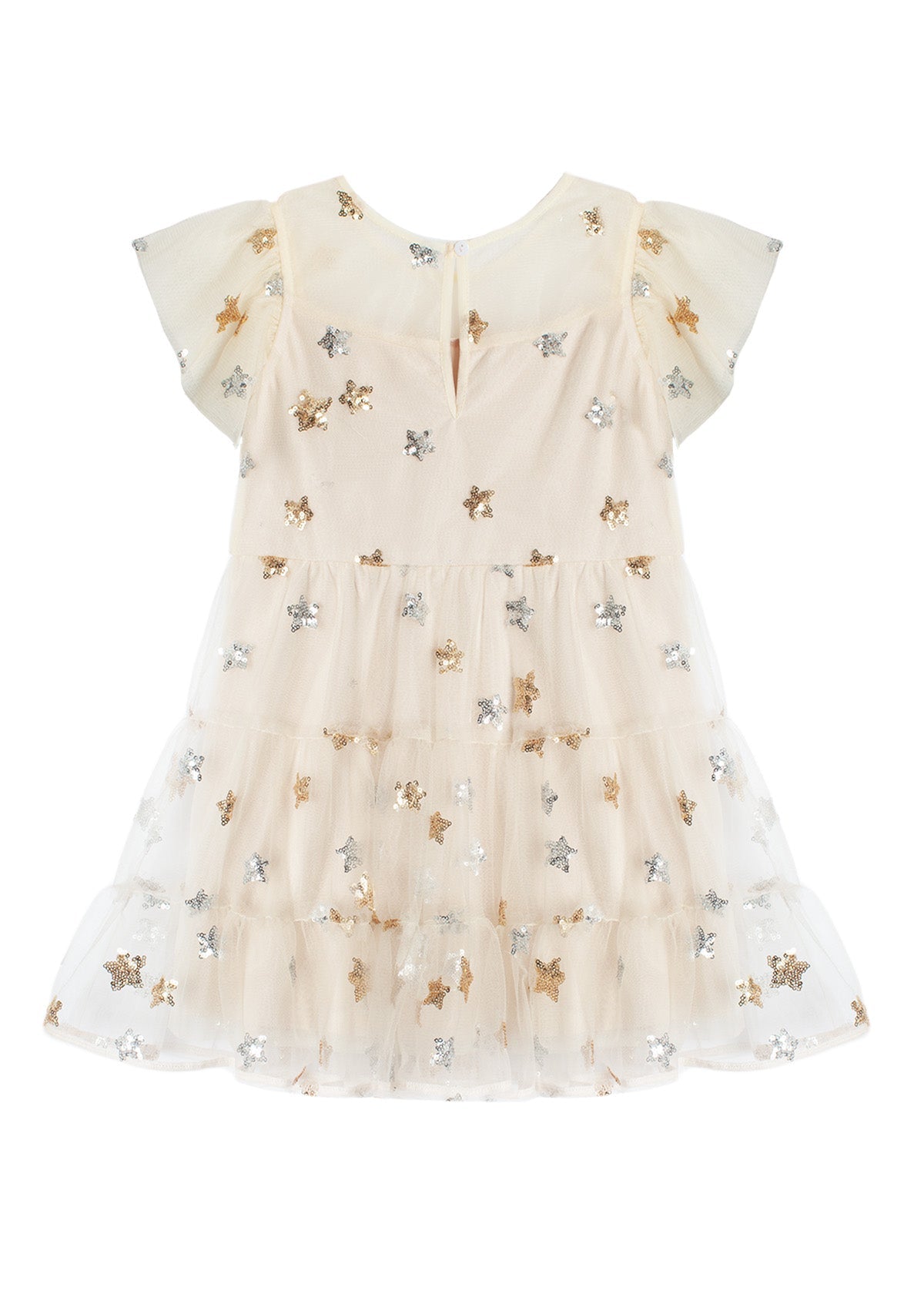 Nutcracker Star Embroidered Tulle Dress