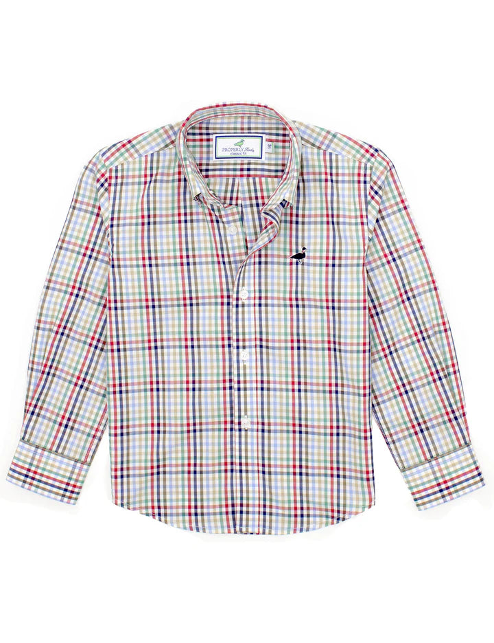 Properly Tied Seasonal Sportshirt Autumn Trail