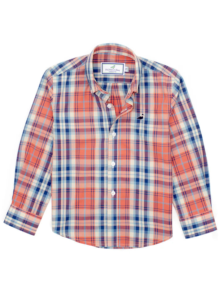 Boys Seasonal Sportshirt Fireside