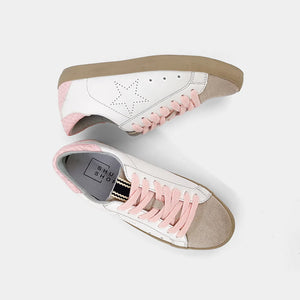 Light Pink Snake Mia Sneakers