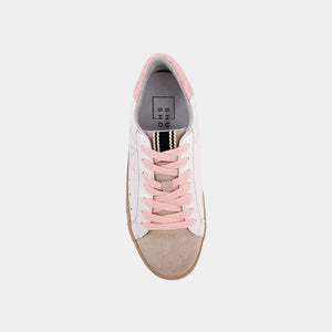 Light Pink Snake Mia Sneakers