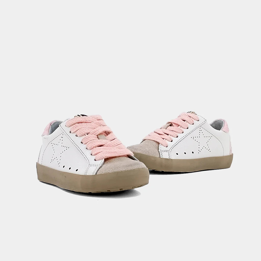 Light Pink Snake Mia Sneakers