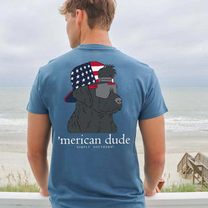 MEN'S MERICAN DUDE SHORT SLEEVE T-SHIRT