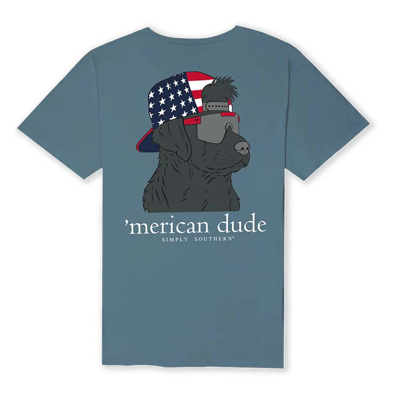 MEN'S MERICAN DUDE SHORT SLEEVE T-SHIRT