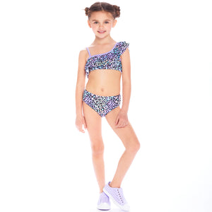 UPF 50+ Leopard Bikini Set | Multicolor