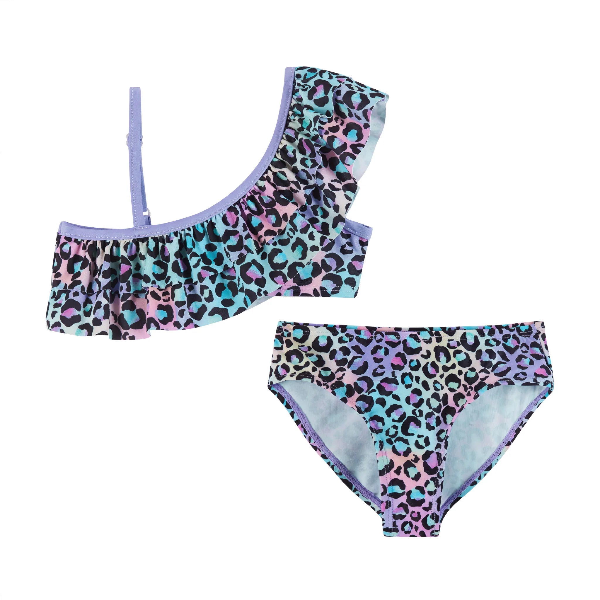 UPF 50+ Leopard Bikini Set | Multicolor