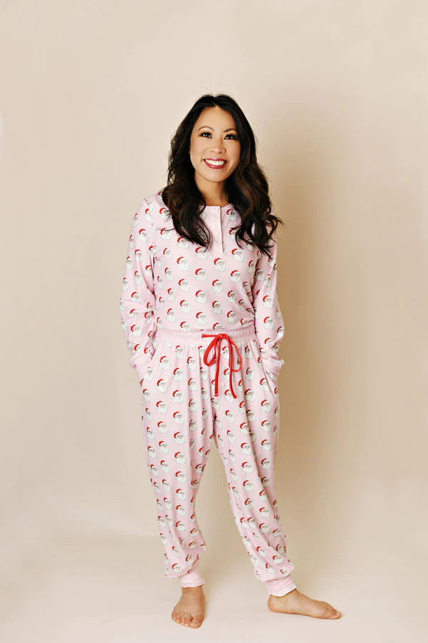 Swoon Baby Women's Santa ButterKnit Pajama Set