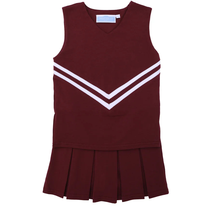 Trotter Street Kids Maroon Cheer Uniform