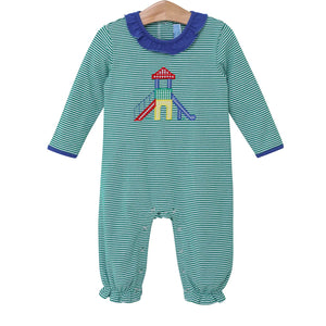 Girls Trotter Street Playground Appl. Ruffle Romper