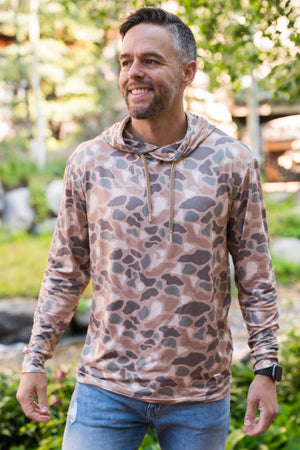 BURLEBO - Performance Hoodie - Pintail Camo