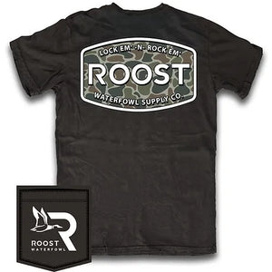 Roost Camo Logo SS Shirt