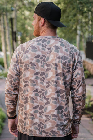 Performance Tee - LS - Pintail Camo